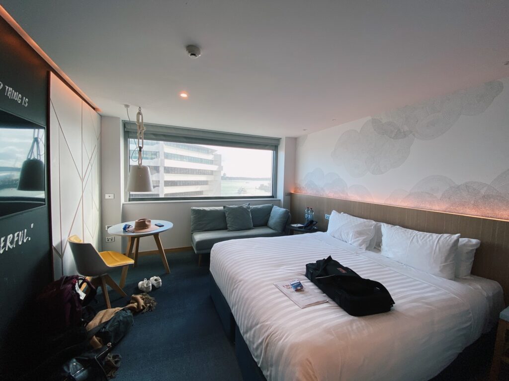 new zealand managed isolation: our hotel room at the m social hotel in auckland